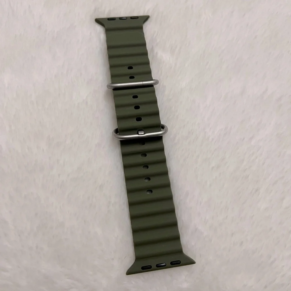 Army Green Apple Watch Band 42/44/45mmL